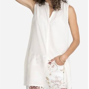 Johnny Was Lana Sleeveless Shirt M NWT $235